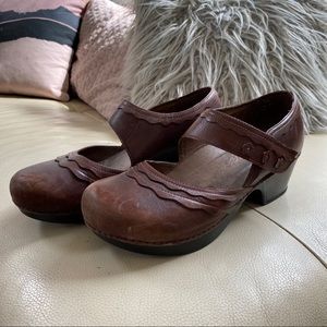 Dansko strap clog